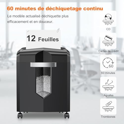 Vue 2 de Bonsaii Destructeur De Documents