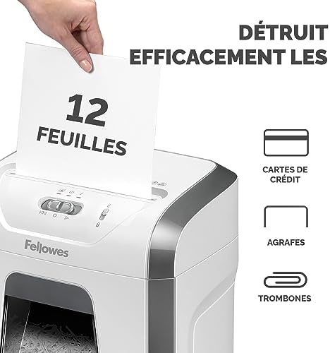 Vue 3 de Fellowes Destructeur De Documents