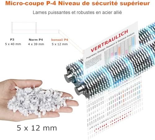 Vue 3 de Bonsaii Destructeur De Documents