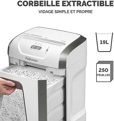 Vue 6 de Fellowes Destructeur De Documents