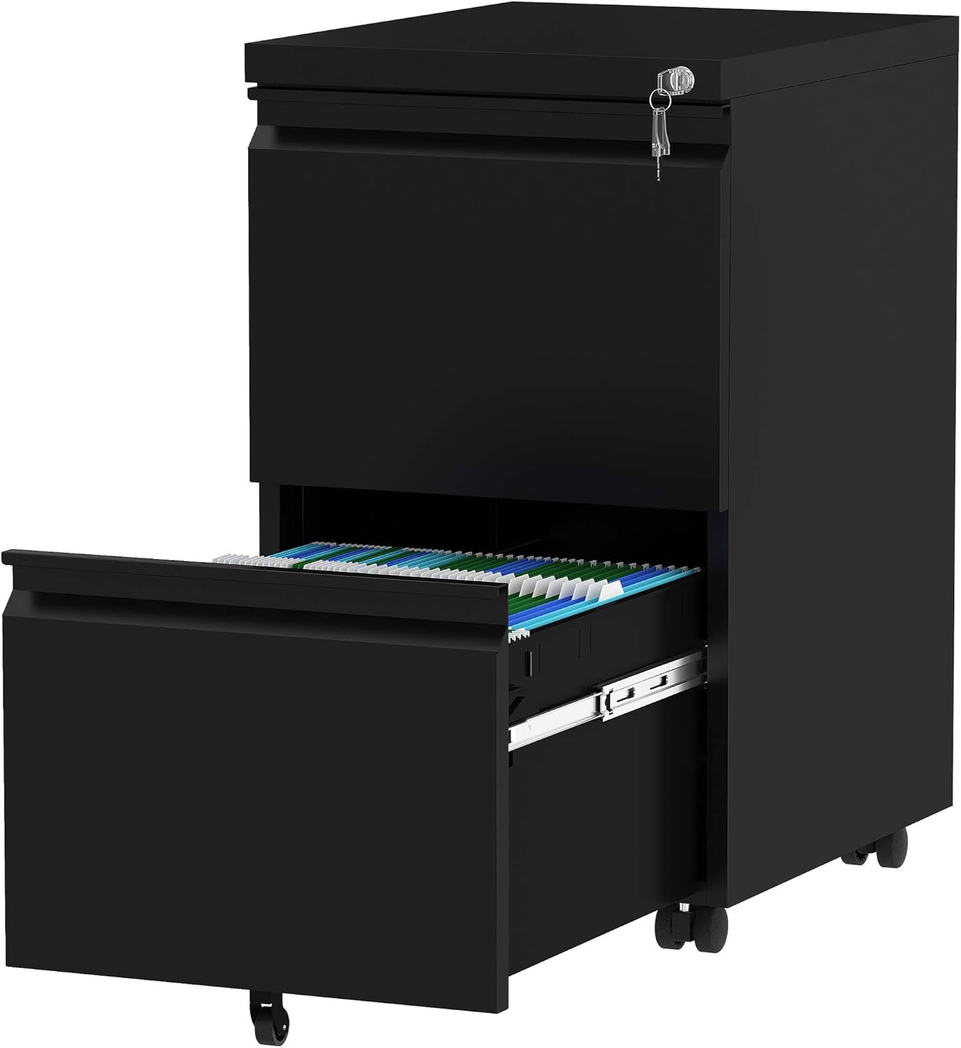 Vue 1 de Yitahome Mobile Filing Cabinet