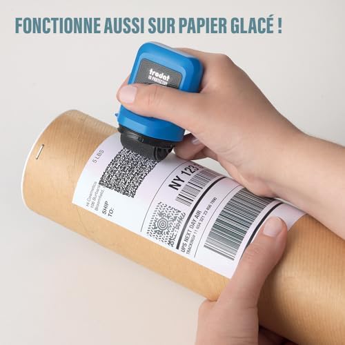 Vue 3 de Trodat Id Protector Bleu