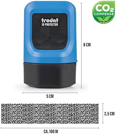 Vue 6 de Trodat Id Protector Bleu