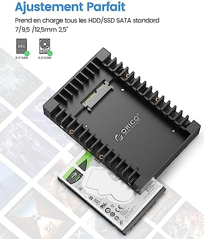 Vue 3 de Orico Cadre De Montage