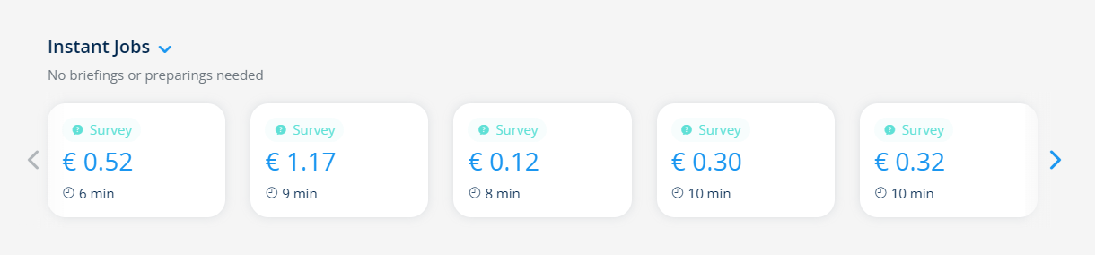 Paid Surveys on Clickworker