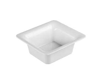 Kantine melamin GN1/6-65, Hvit