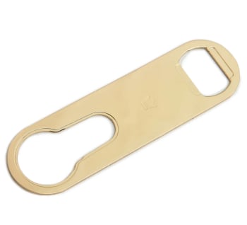 Bar blade flaskeåpner, Gull