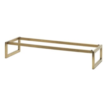 Stativ til FLOW trekasser GN2/4 lav, Messing