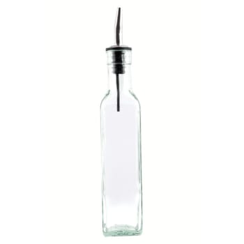 Oljeflaske i glass 25cl 5x5 x 26.5cm