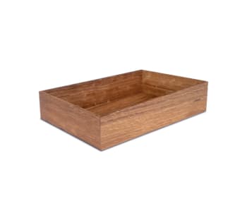 Bestikkbeholder buffet/trekasse eik