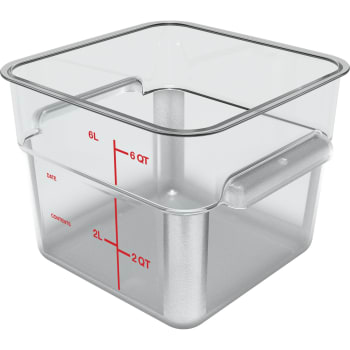 Beholder i plast 6,4ltr. 22x22x19cm