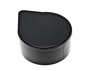 Glassrimmer 3-lag, sort plast