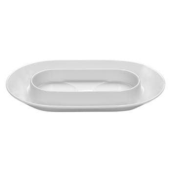 COFFEE TASTING oval underskål 190x120mm
