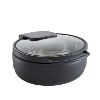 Chafing Dish rund Ø390mm HOT&FRESH, Sort