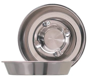 Askebeger i rustfritt stål Ø:160mm