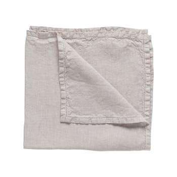 Tøyserviett Luisa 100% lin, Cloud Grey
