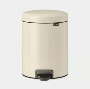 Pedalbøtte 5ltr Brabantia, Beige