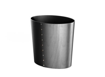 Avfallsbøtte til hotellrom "Luxury" 240x189mm/H:225mm, Sort