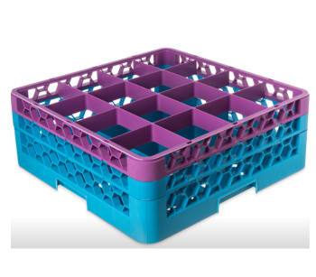 Oppvaskkurv OptiClean 16-roms/H:165mm