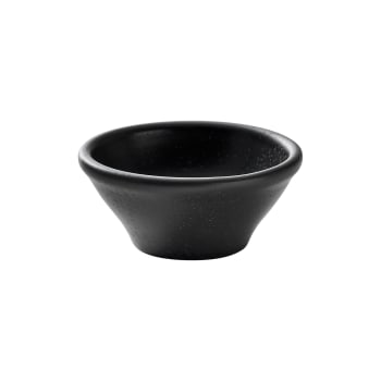 Dipskål Ø:80mm/7cl, sort, PINE