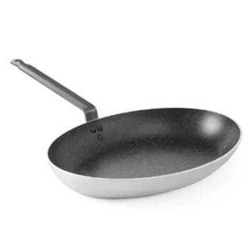 Fiskepanne Oval-280x400x(H)55mm