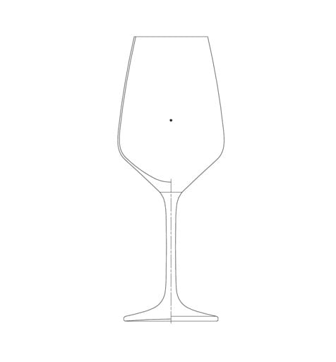 Zwiesel Taste vinglass 35,6cl,15cl merke