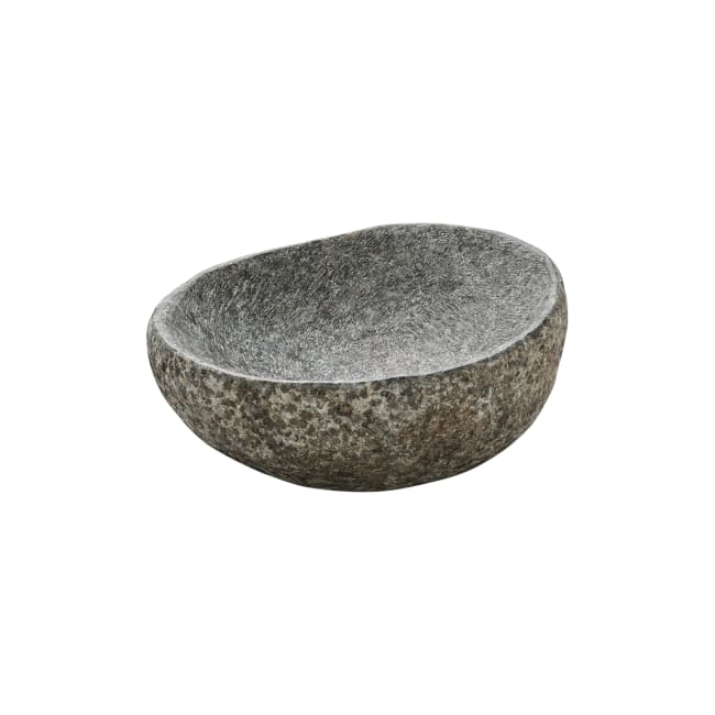 Granittrede/skål i naturstein