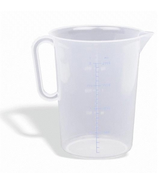 Litermål i polypropylen 50 cl