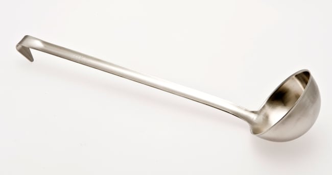 Øse helsveiset 25cl Ø:100/L skaft:370mm