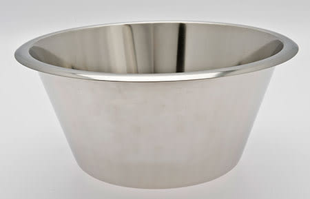 Kjøkkenbolle rustfritt stål 11ltr Ø395mm