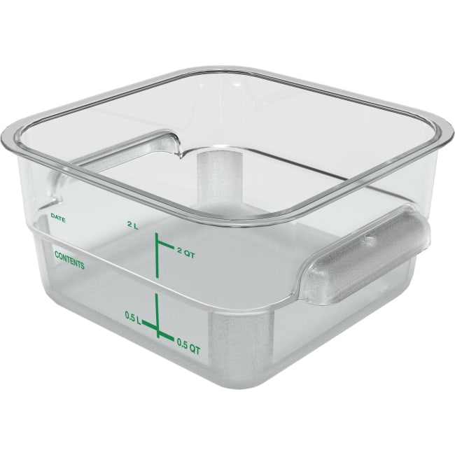 Beholder i plast 2,2 ltr. 18x18x10cm