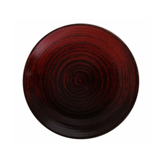 LYKKE flat tallerken coup Ø:170mm. Rød