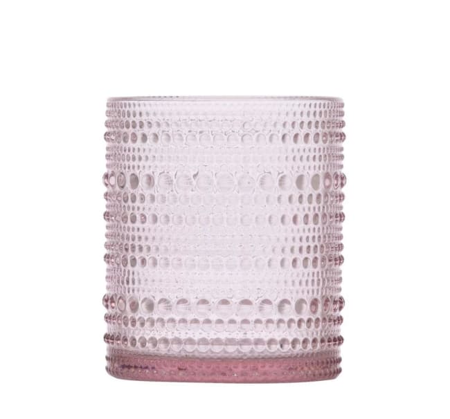 JUPITER tumbler/telysholder 30cl. Rosa