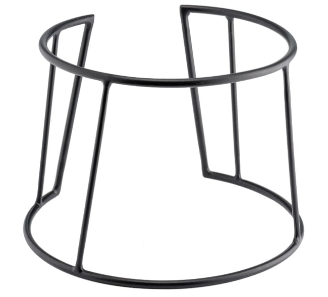 Universal buffetstativ i stål Ø:430mm, Sort