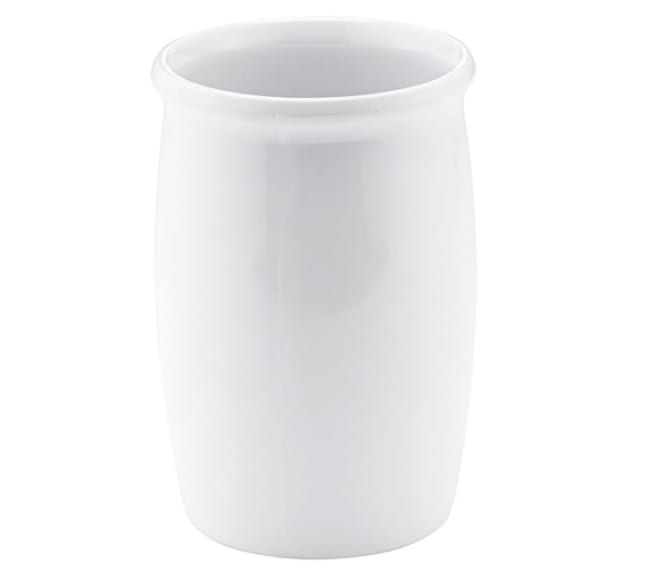 Melamin dressingkrukke 1 ltr, hvit