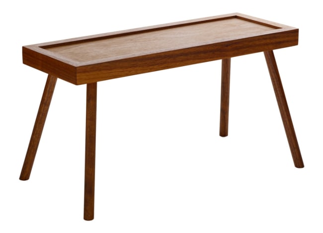 Podie i treverk 360x130x190mm LOFT, Valnøtt