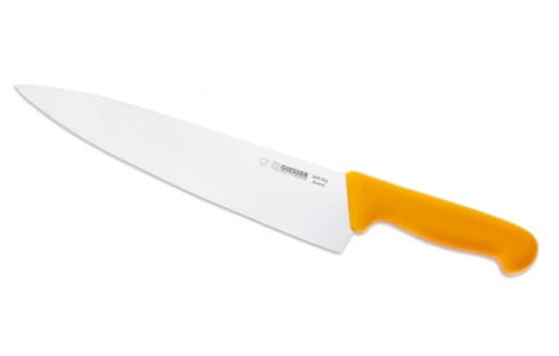 Kokkekniv Giesser L:260mm, Gul