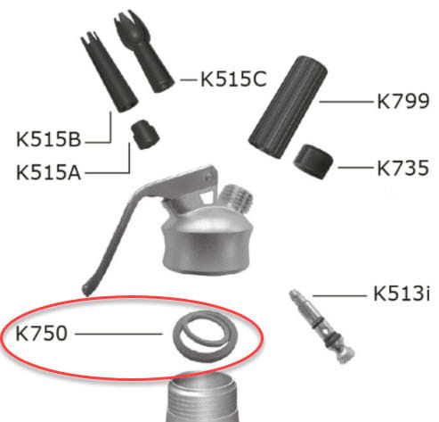 Reservedel Kayser espuma- PAKNING