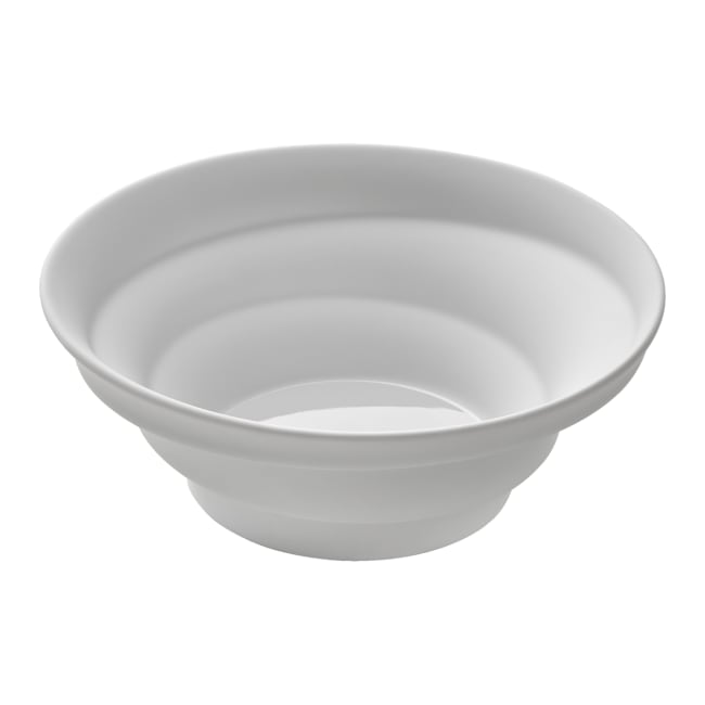 Dyp skål matt glasur, Ø:18cm/82cl, hvit