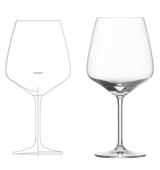 TASTE 140 Burgunder 78,2cl strek 15cl