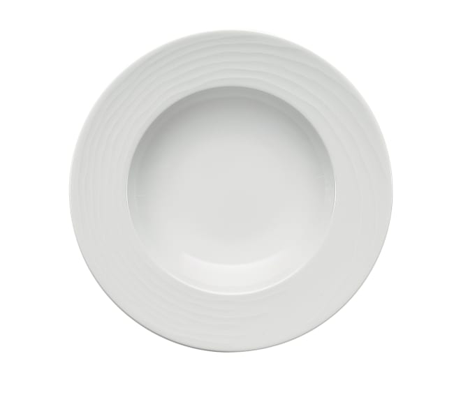 MAITRE dyp tallerken m/struktur Ø:250mm