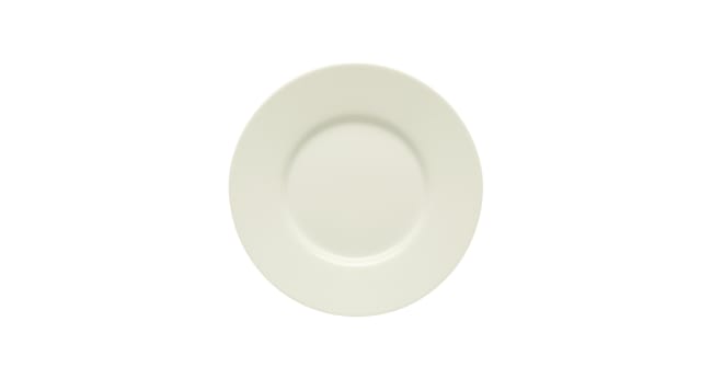 PURITY flat tallerken m. fane Ø:170mm