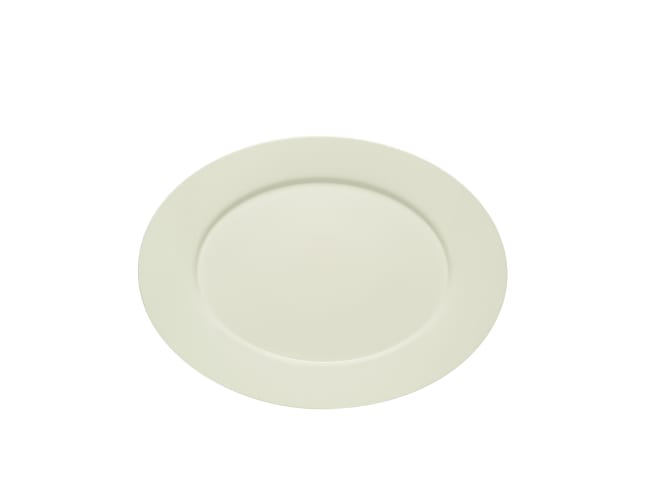 PURITY tallerken oval m/fane L:330mm