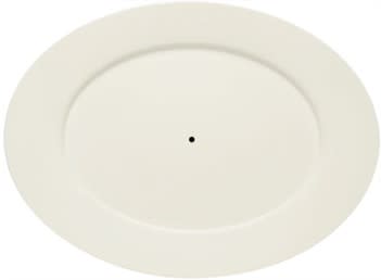 PURITY tallerken oval etasjefat Ø:240mm