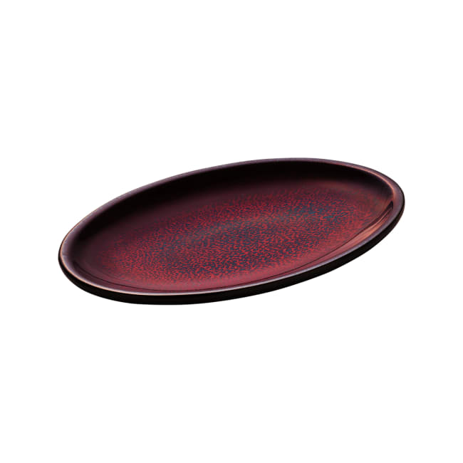 GLOW oval tallerken L:260mm