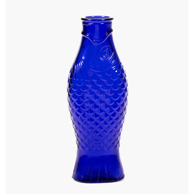 FISH&FISH karaffel 0,85ltr, Blå