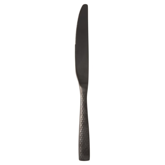 LUCCA FACET BLACK middagskniv L:251mm