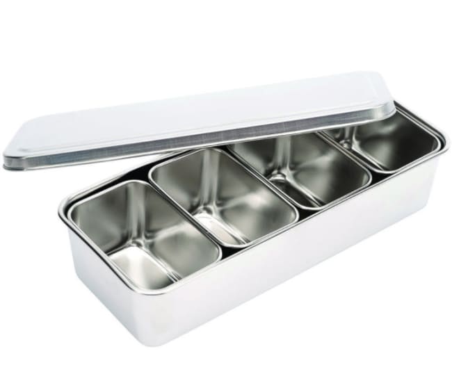 Japansk bentoboks rustfri 4x30cl