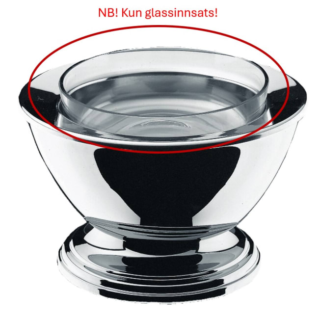Kaviarkjøler, kun glassinnsats WMF