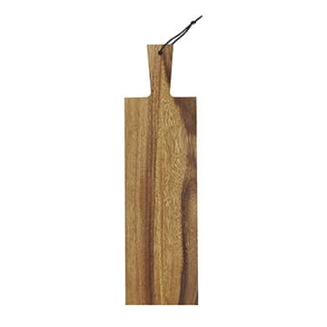 Serveringsfjøl m/håndtak 500x140mm, Akasia